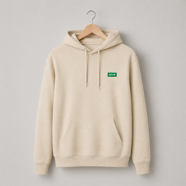 Hoodie aus recycelter Baumwolle